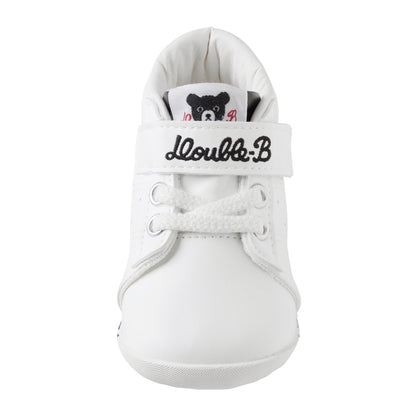 DOUBLE_B Monotone First Walker Shoes - MIKI HOUSE USA