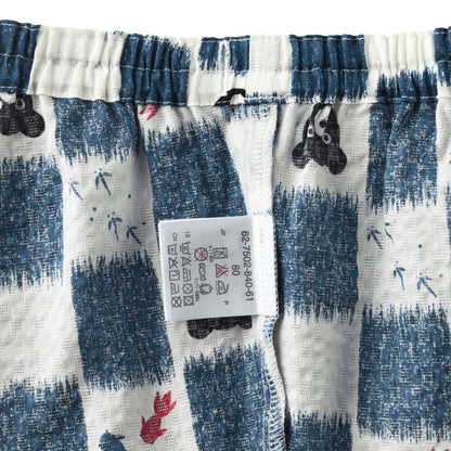 DOUBLE_B Two-Piece Checkered Jinbei - MIKI HOUSE USA