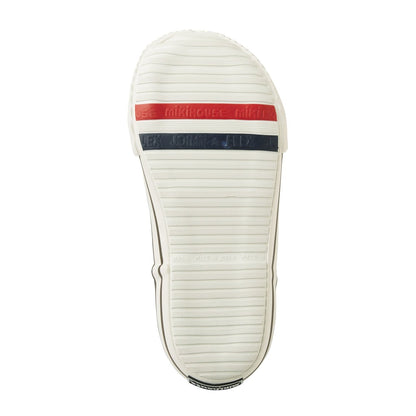 DOUBLE_B Oxford-Meets-Texture Sneakers for Kids - MIKI HOUSE USA