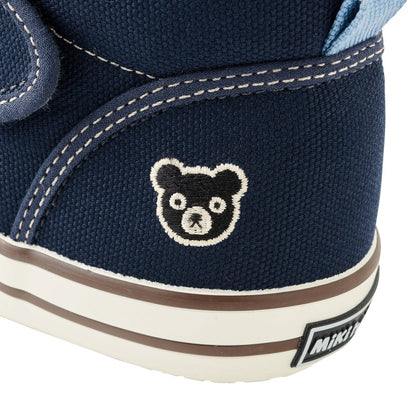 DOUBLE_B Oxford-Meets-Texture Sneakers for Kids - MIKI HOUSE USA