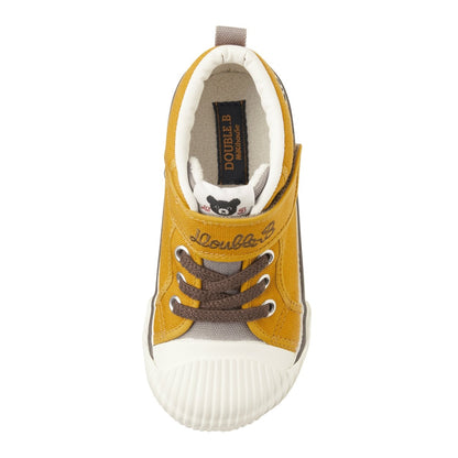 DOUBLE_B Oxford-Meets-Texture Sneakers for Kids - MIKI HOUSE USA