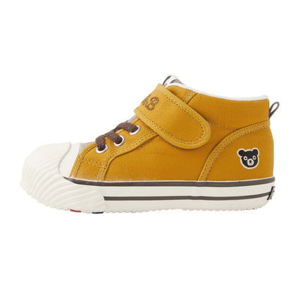 DOUBLE_B Oxford-Meets-Texture Sneakers for Kids - MIKI HOUSE USA