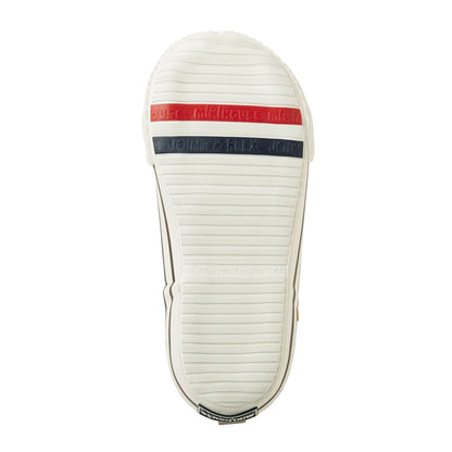 DOUBLE_B Oxford-Meets-Texture Sneakers for Kids - MIKI HOUSE USA
