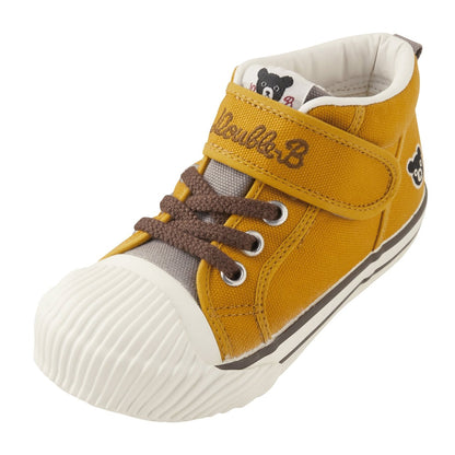 DOUBLE_B Oxford-Meets-Texture Sneakers for Kids - MIKI HOUSE USA