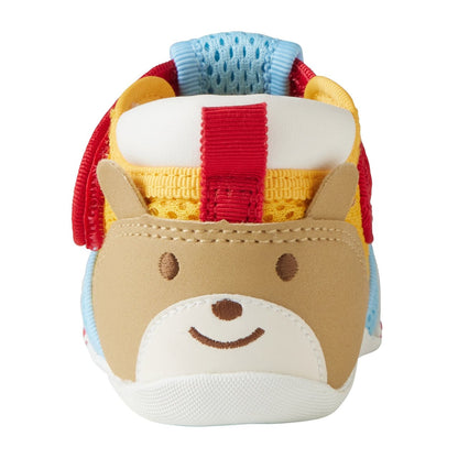 Double Russell First Walker Shoes - Summer Splash - MIKI HOUSE USA