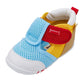 Double Russell First Walker Shoes - Summer Splash - MIKI HOUSE USA