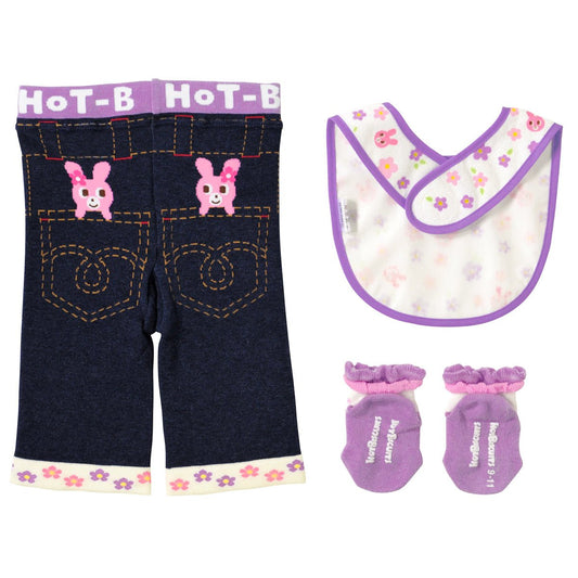 Lavender Leggings Gift Set - MIKI HOUSE USA