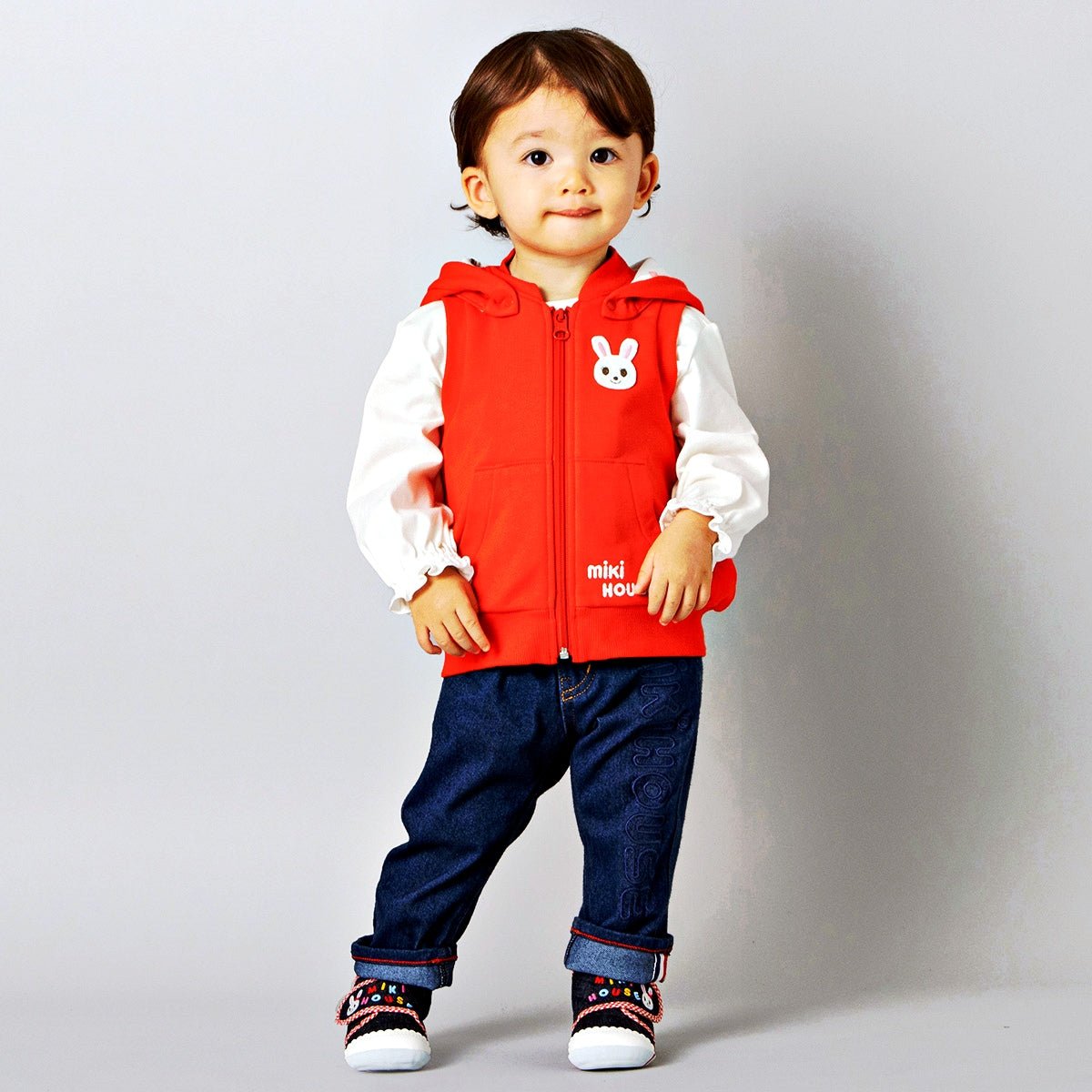 Kids red clearance hooded vest